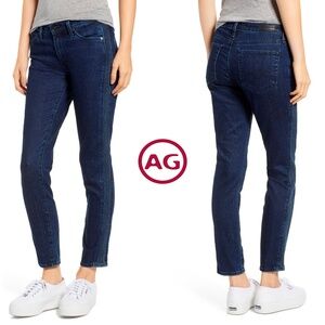 AG ADRIANO GOLDSCHMIED NWT PRIMA ANKLE PINTUCKED INDIGO PURSUIT JEAN. SIZE 26